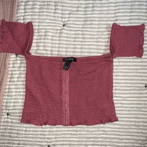 Off the shoulder summer shirt!